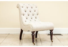 George Smith Handmade Tufted Slipper Chair