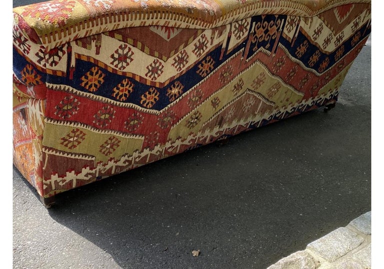 Smith Kilim Clad Three Seat Sofa For Sale at 1stDibs