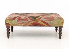Ottoman rembourré George Smith Kilim