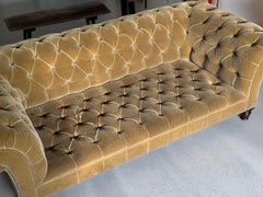George Smith Mohair Chesterfield Sofa