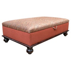 George Smith Oversize Storage Ottoman