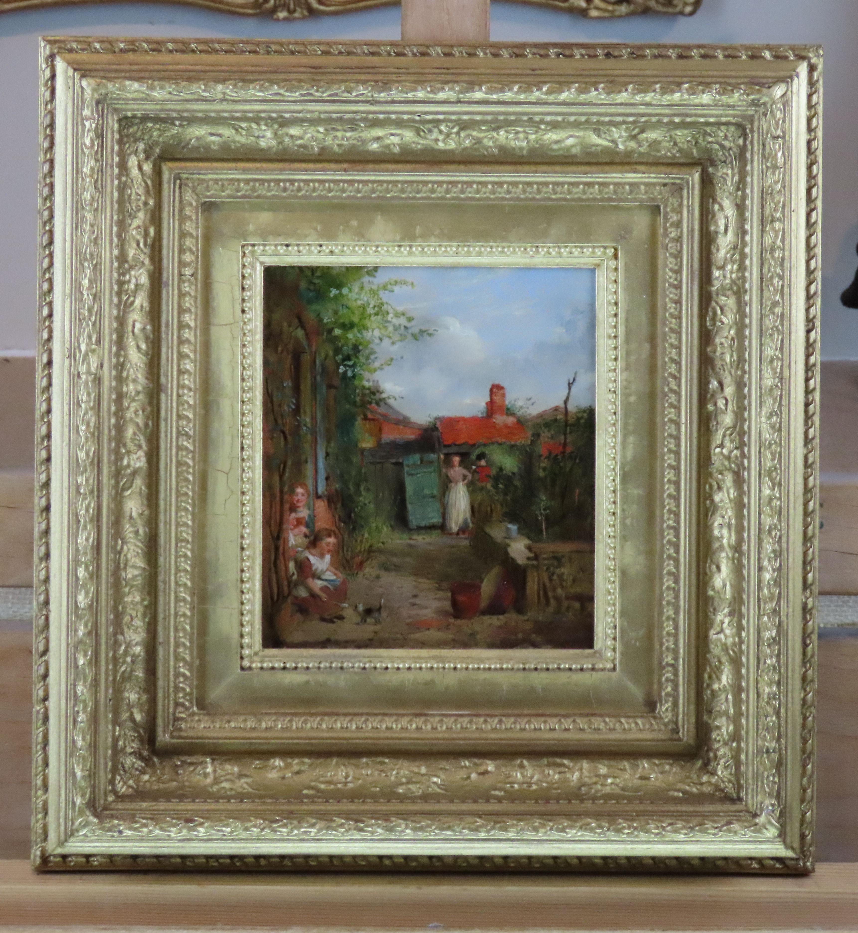 Original Oil on Panel, George Smith. 