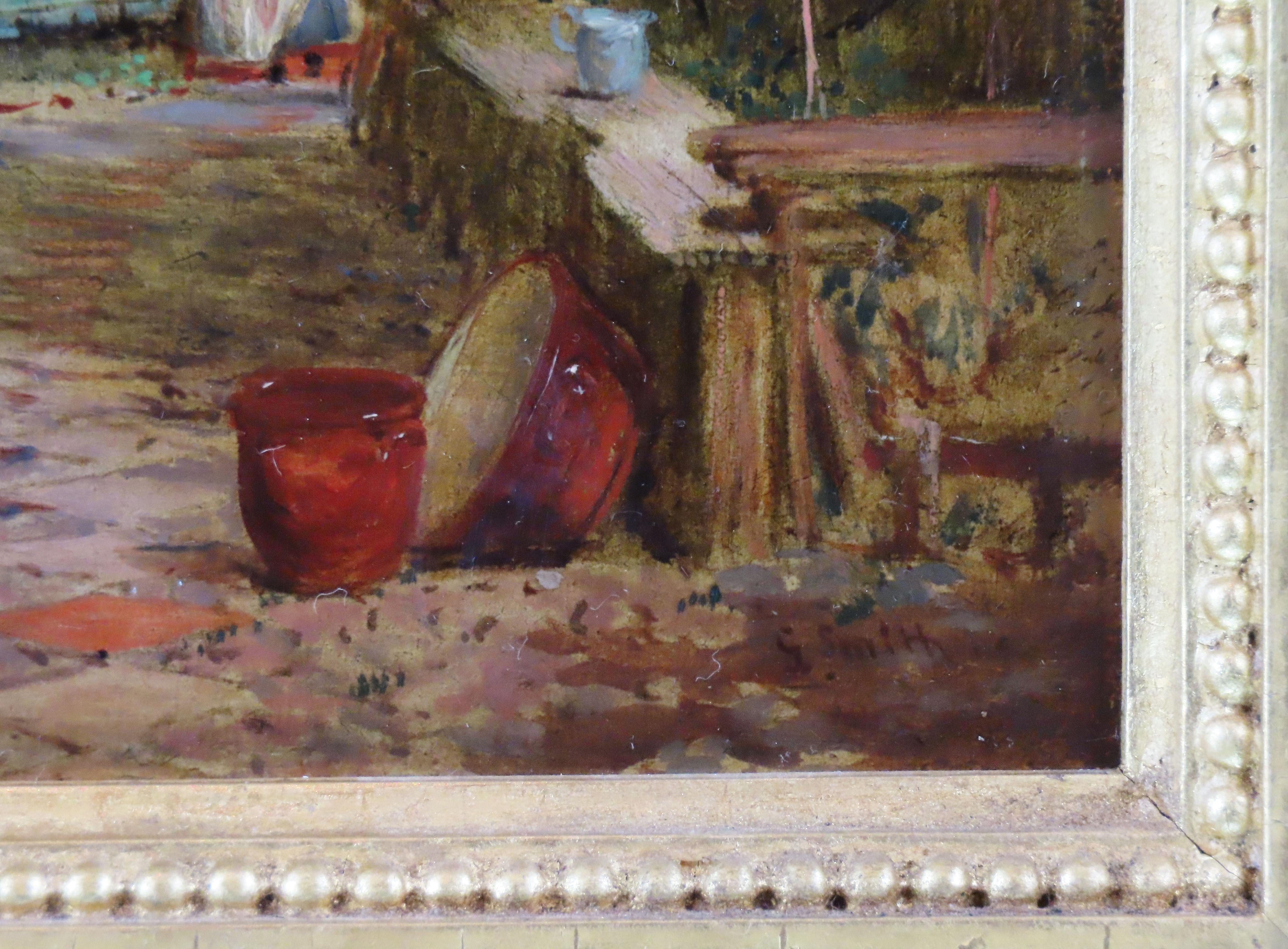 Original Oil on Panel, George Smith. 