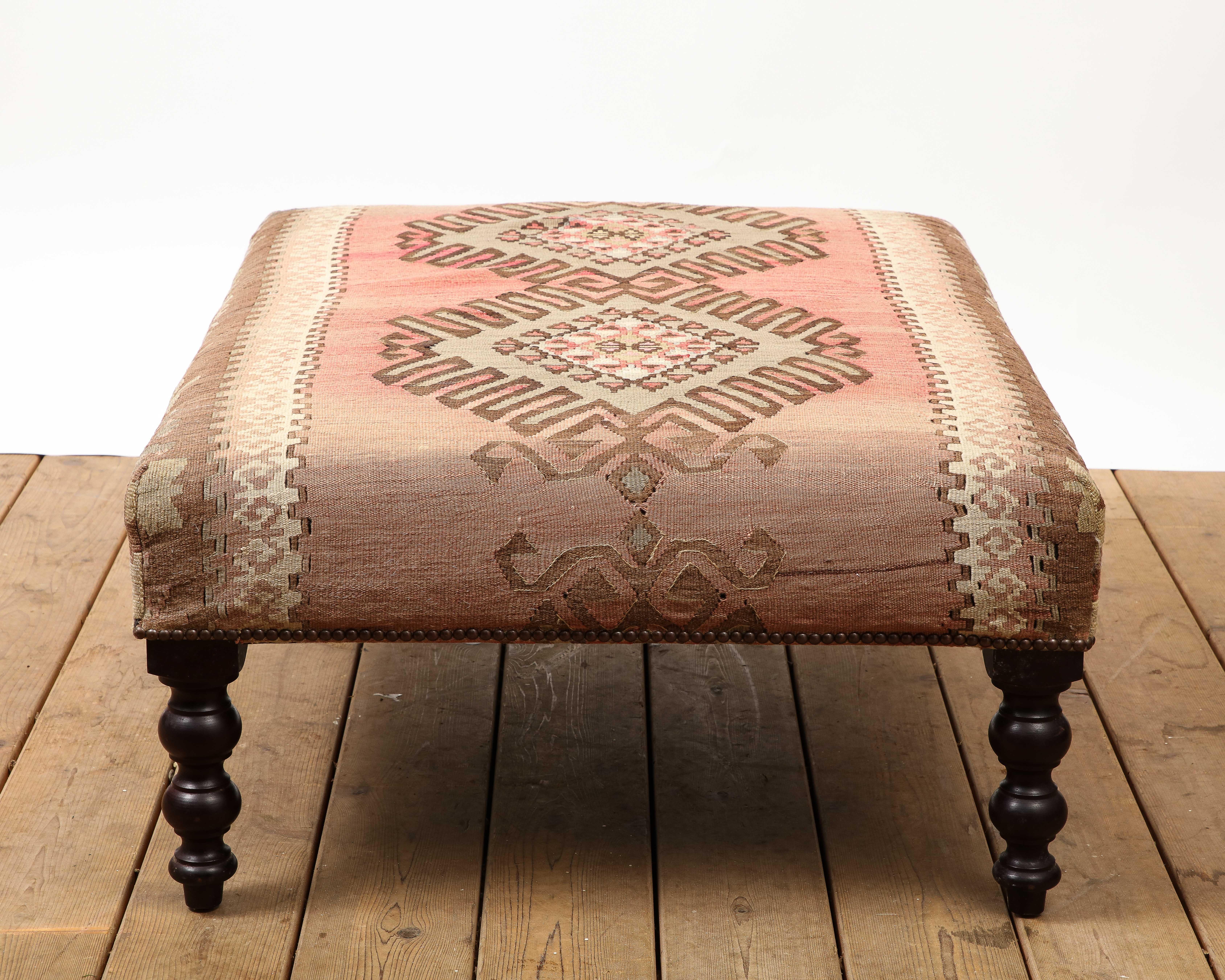 kilim ottoman