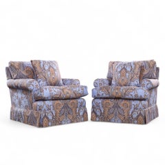 George Smith Sillones con Brazos en Voluta - Pareja