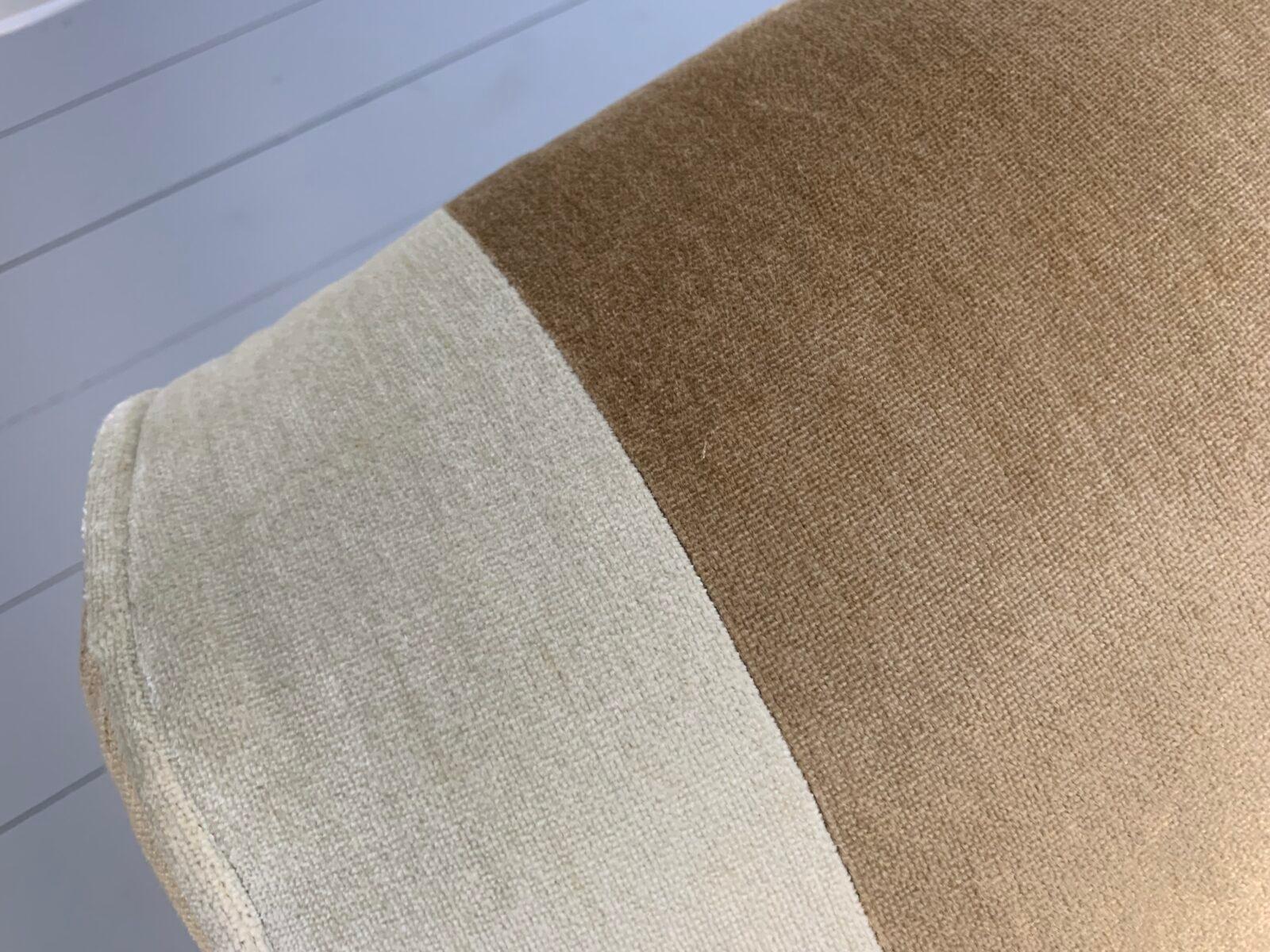 George Smith “Signature” 3-Seat Sofa – In Stripe Velvet 9