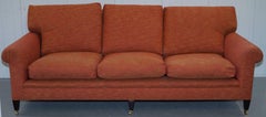 George Smith Signature Full Scroll Arm Loose Back Feather Filled Sofa