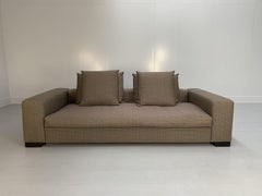 George Smith “Square” 4-Seat Sofa – In Ralph Lauren “Glen Plaid” Check