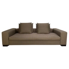 George Smith “Square” 4-Seat Sofa – In Ralph Lauren “Glen Plaid” Check