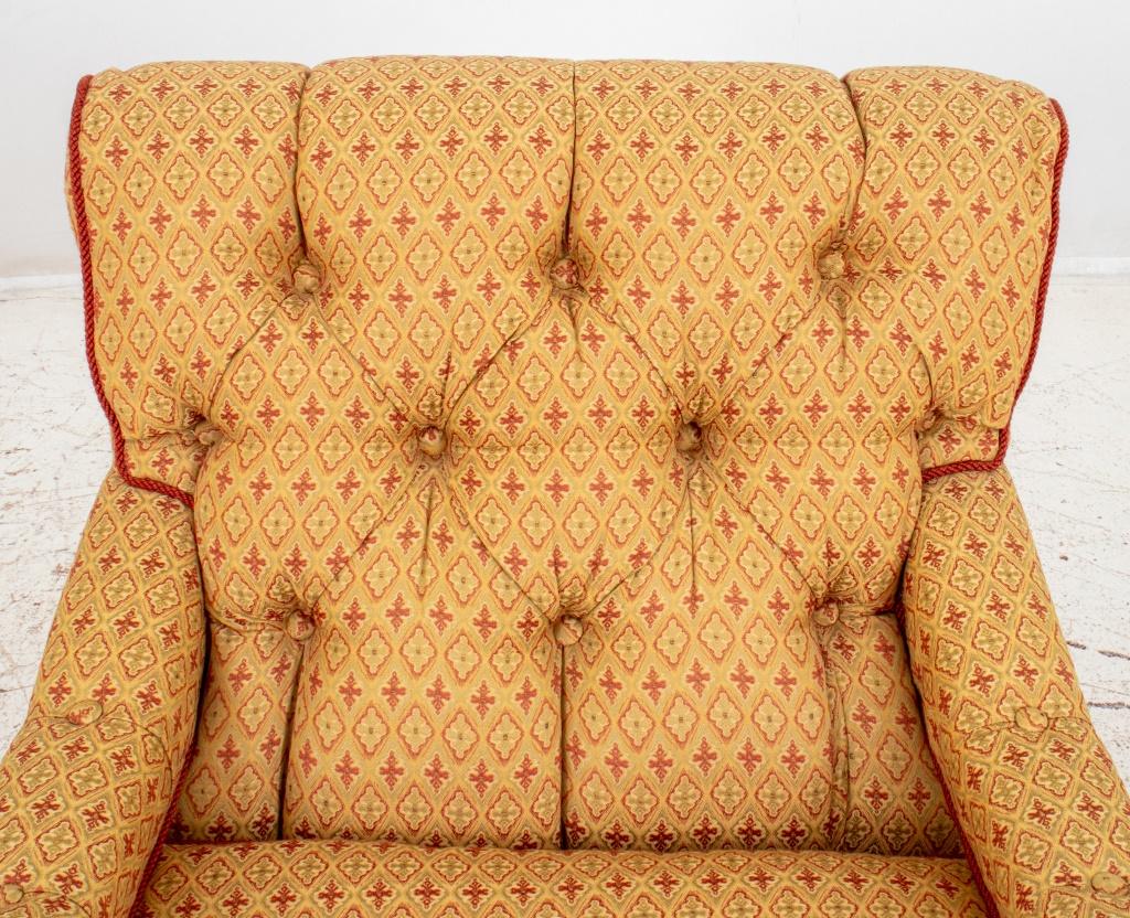 Upholstery George Smith Upholstered Low Open Arm Chair