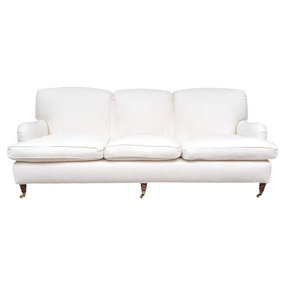 George Smith Upholstered Sofa From Signature Collection