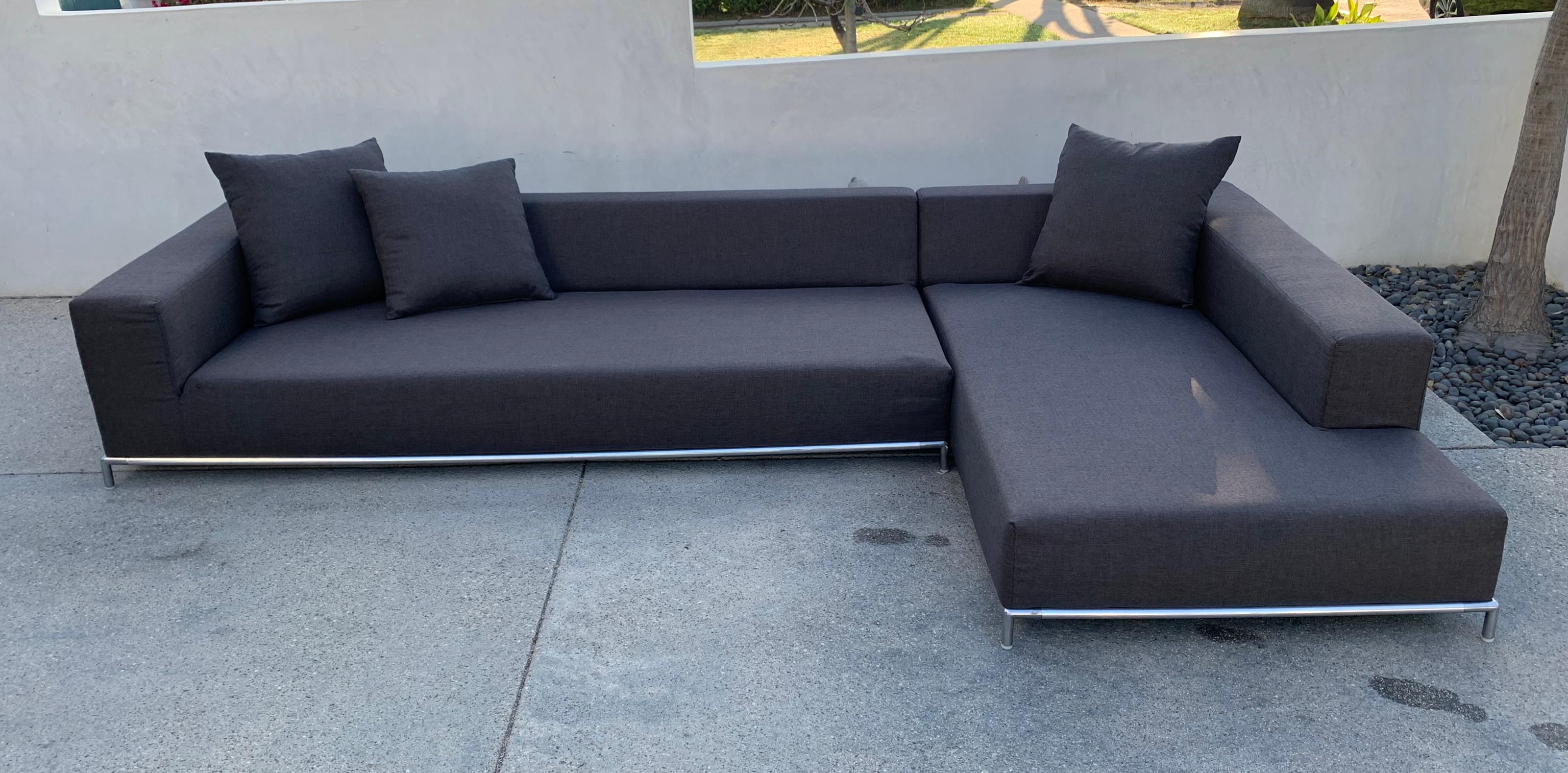 George Sofa Designed by Antonio Citterio for B&B Italia In Good Condition In Los Angeles, CA