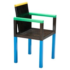George Sowden segue l'artista Palace chair Memphis Regno Unito / Italia, 1983