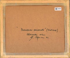 George Spence (b. 1931) - 1991 Oil, Perthshire Landscape