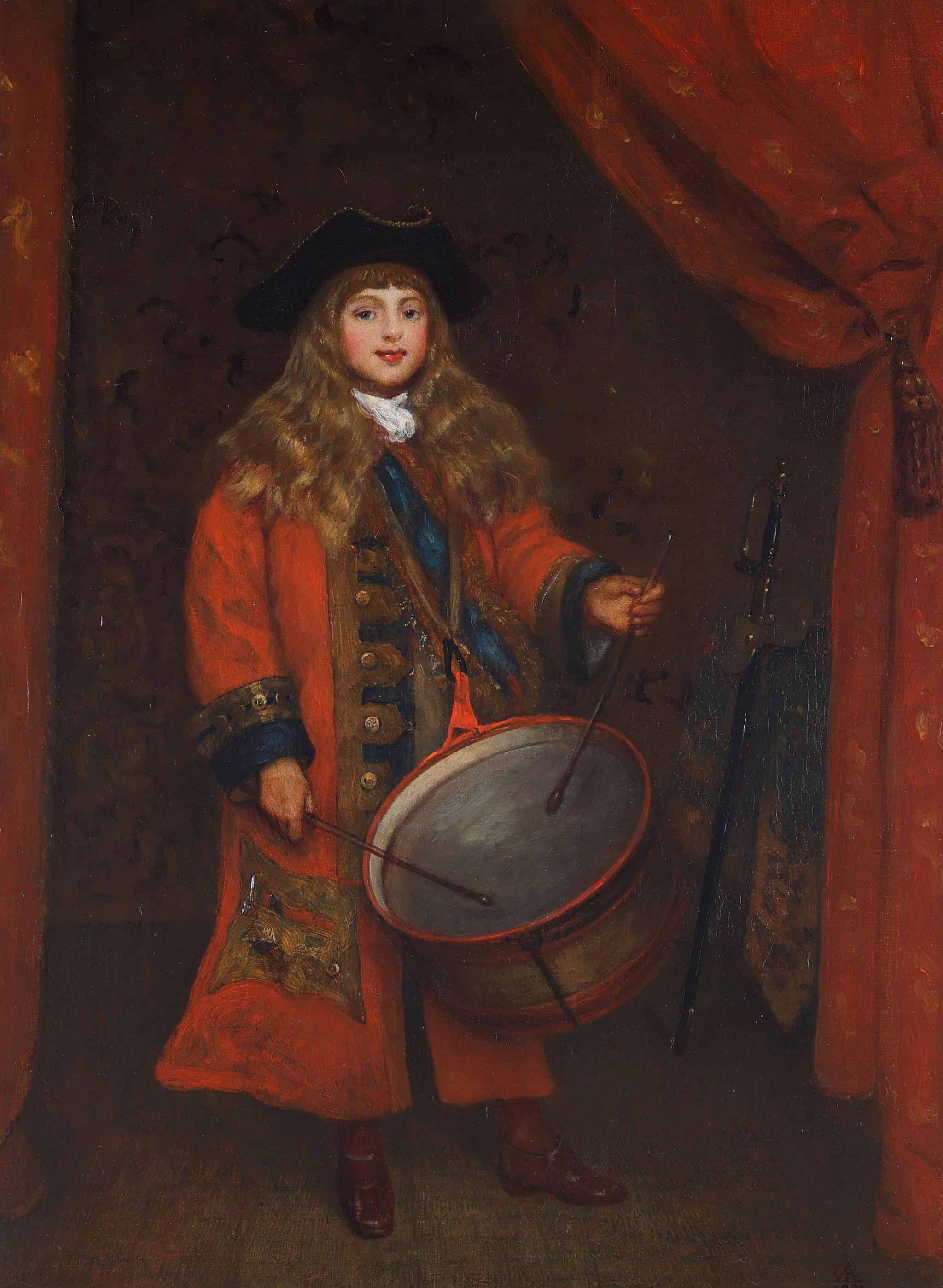 The Drummer Boy - Painting by George Storey RA