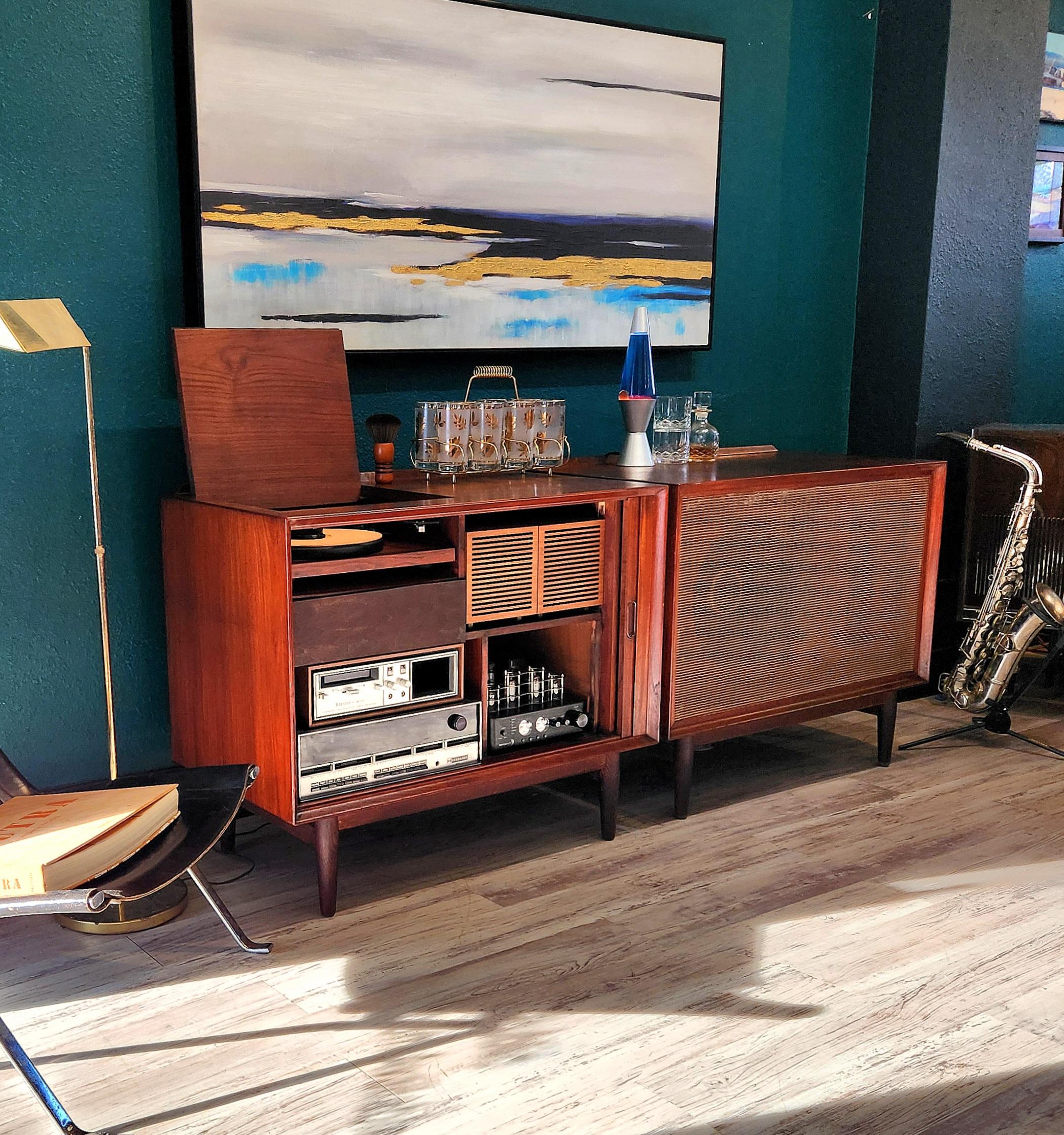 mcm stereo cabinet