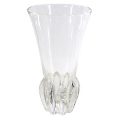 George Thompson for Steuben Crystal Vase