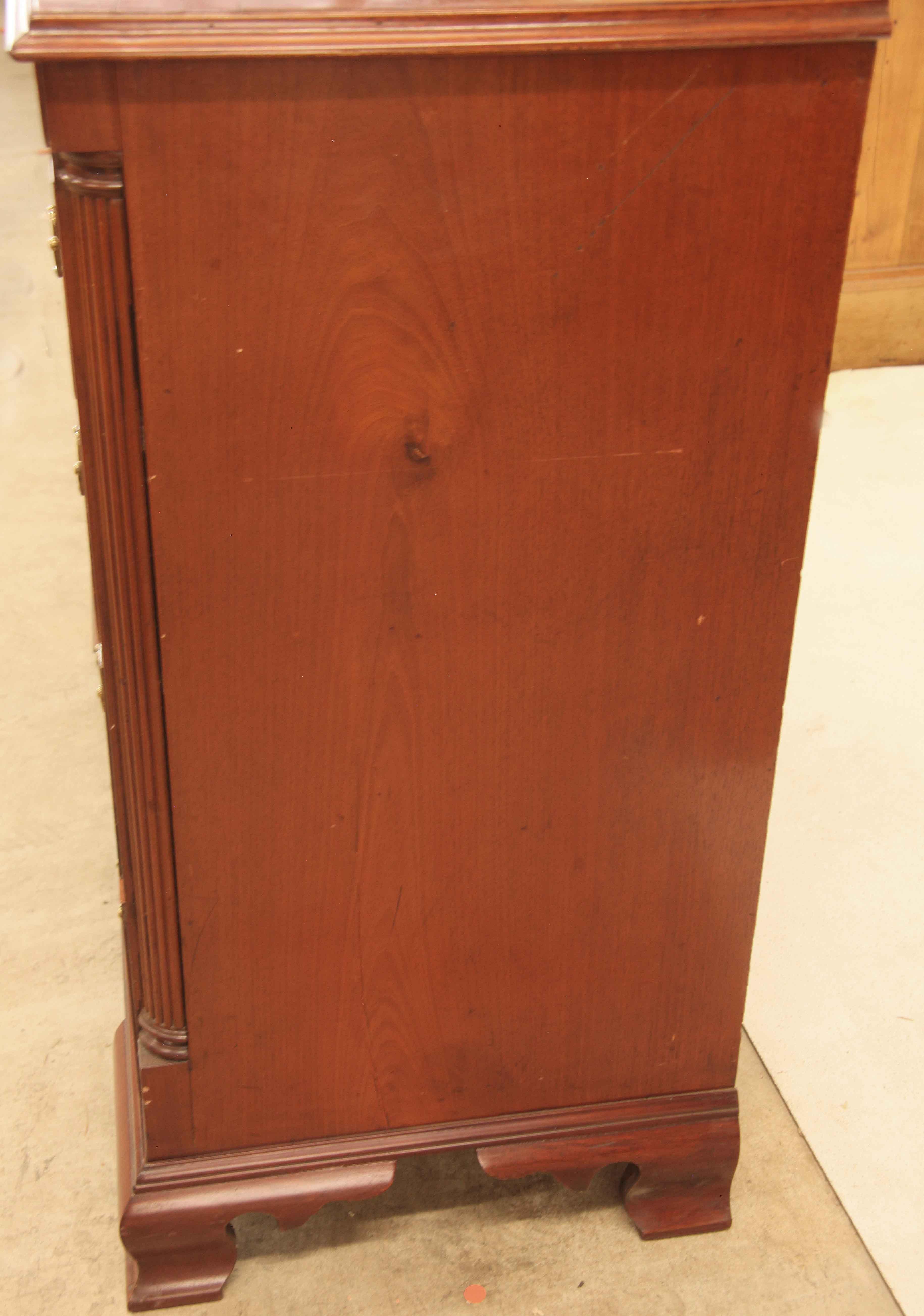 George III George !!! Three over Three Drawer Chest