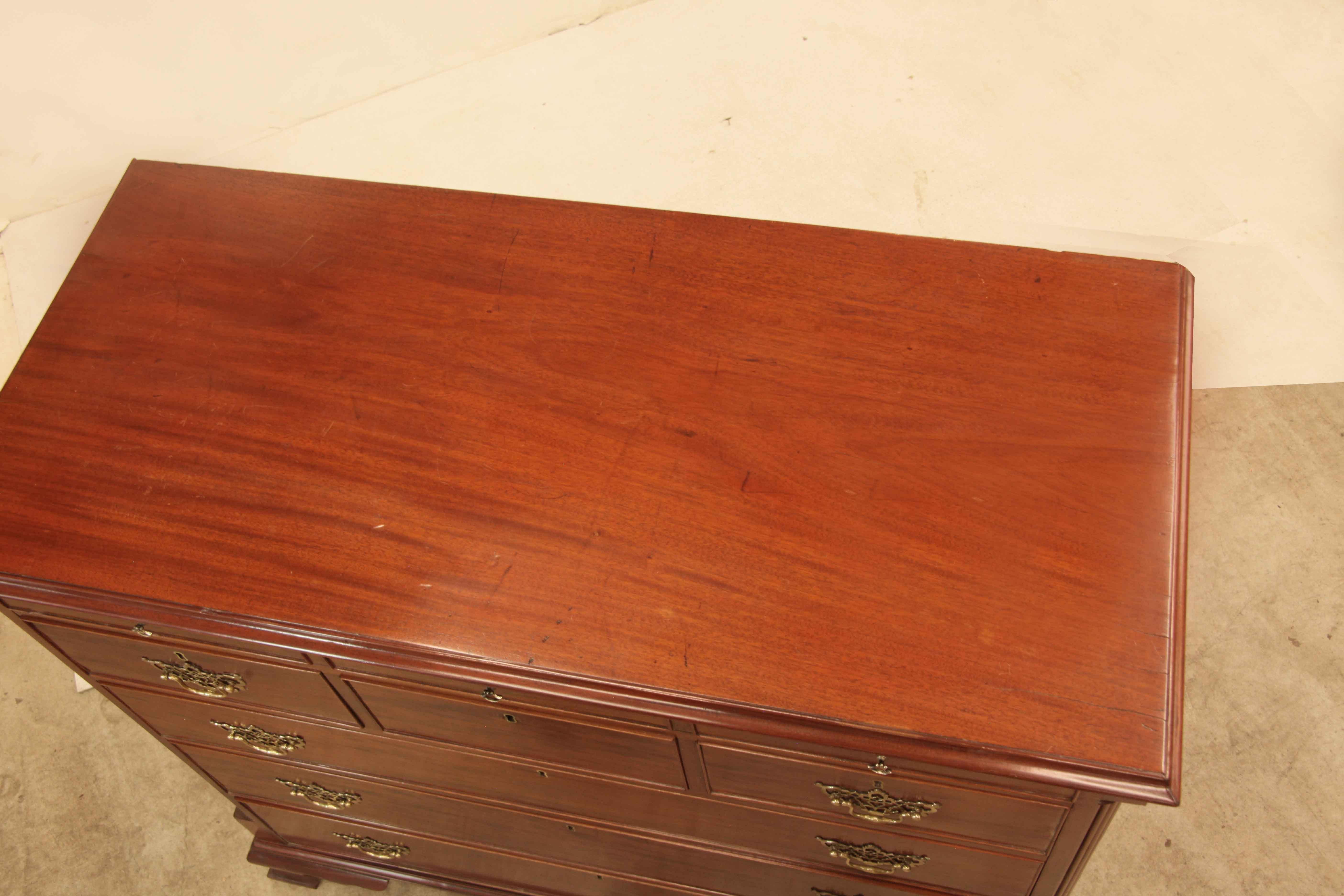 George !!! Three over Three Drawer Chest In Good Condition In Wilson, NC