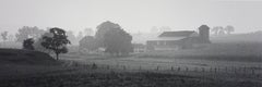 Farm in Mist, Lancaster, PA, 1962