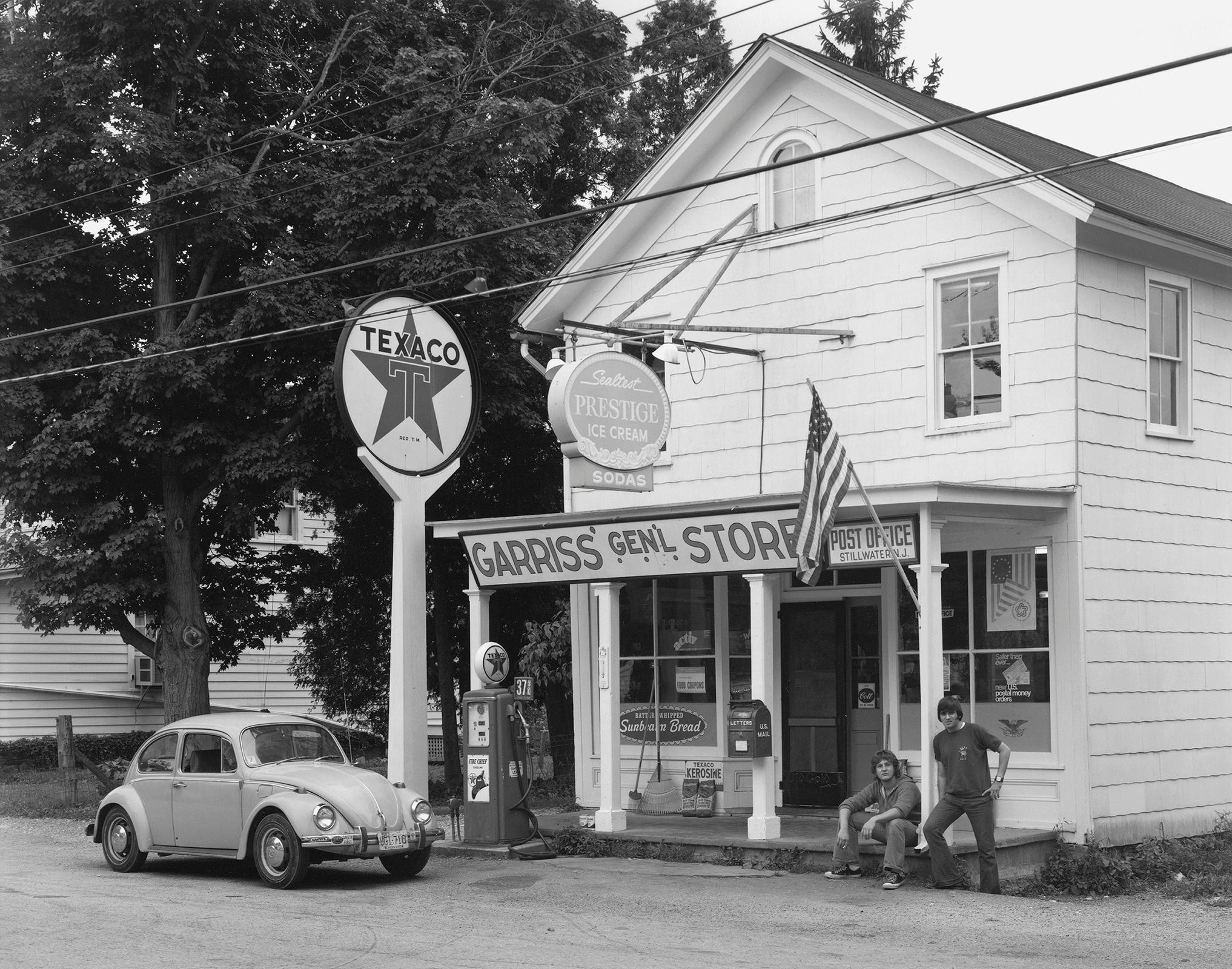 George Tice Black and White Photograph - Garriss' General Store, Stillwater, NJ