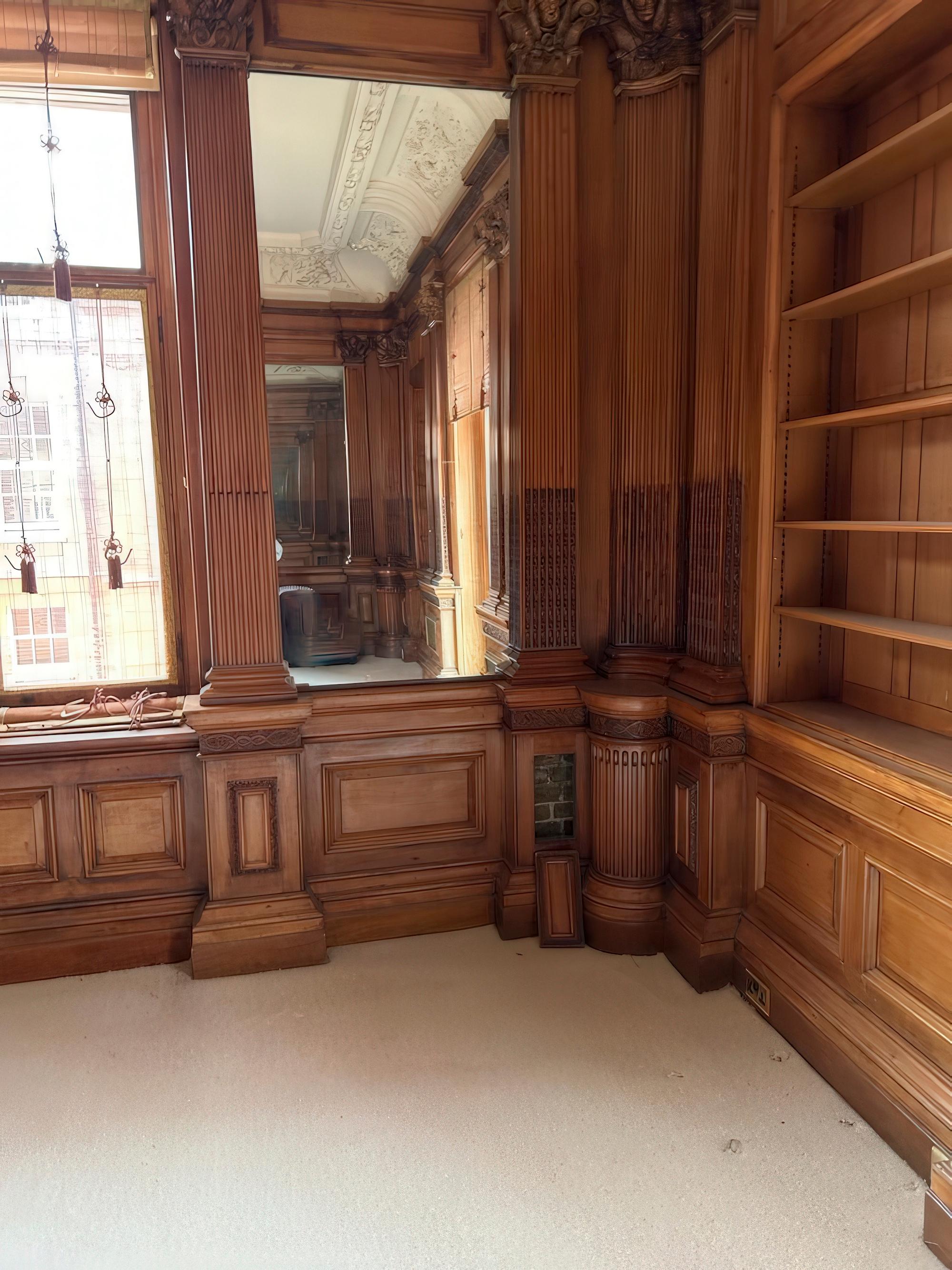 George Trollope & Sons fireplace & room, Paris Exhibition 1878 Gold Medal Winner For Sale 1
