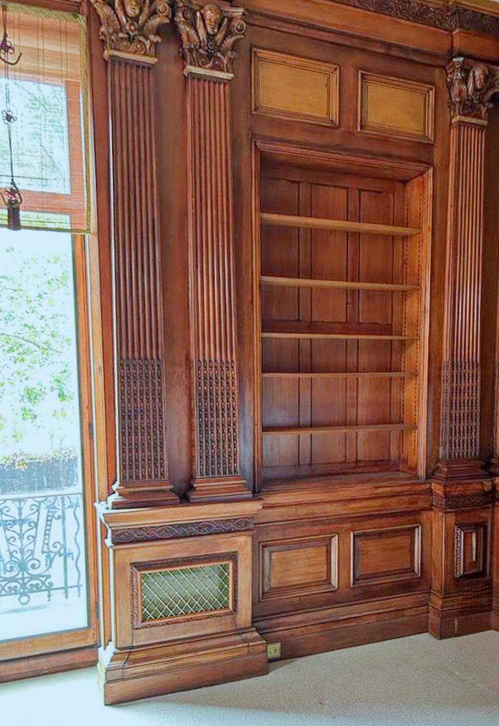 George Trollope & Sons fireplace & room, Paris Exhibition 1878 Gold Medal Winner For Sale 3