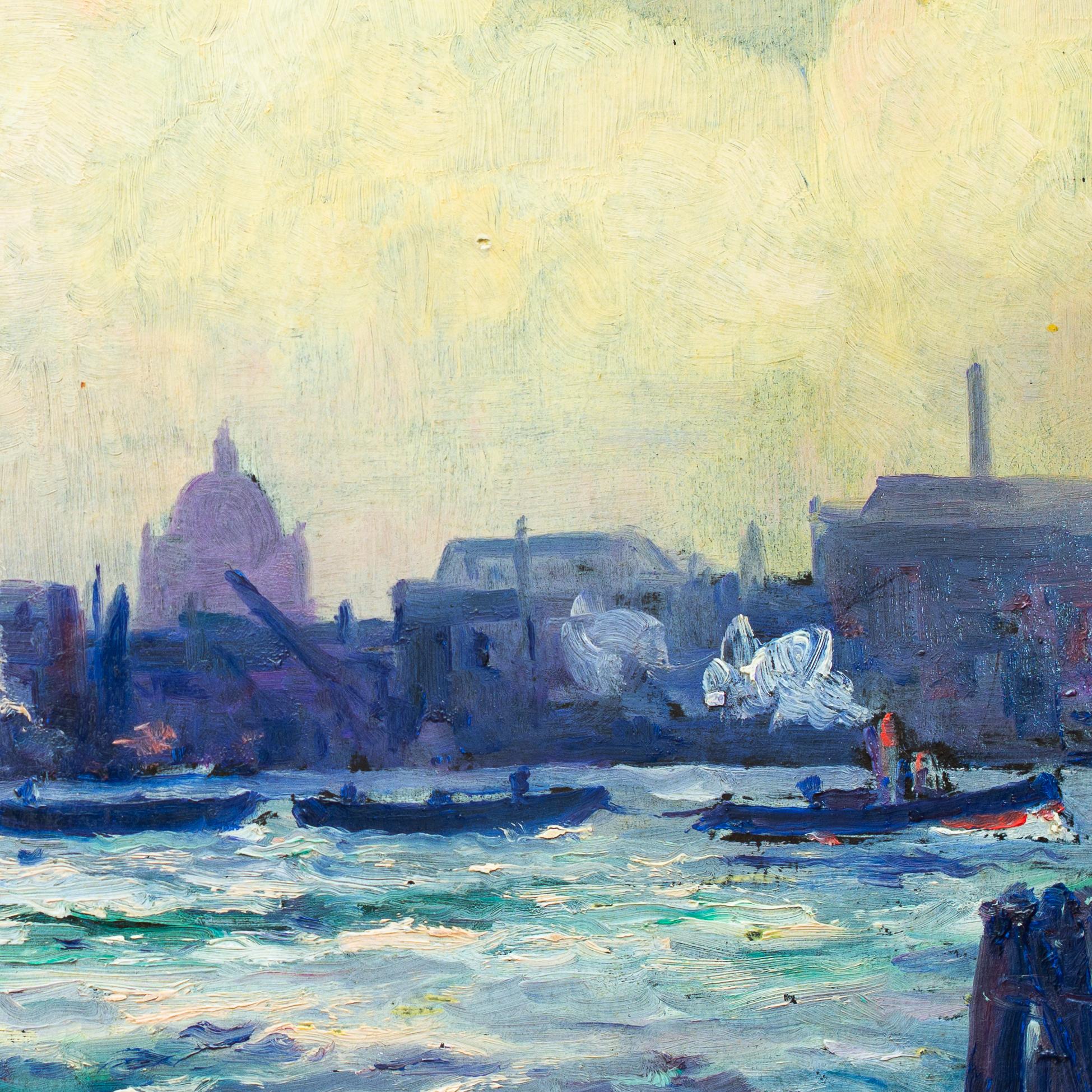 View of Venice by George Turland Goosey, American/British, 1920s, Impressionism 2