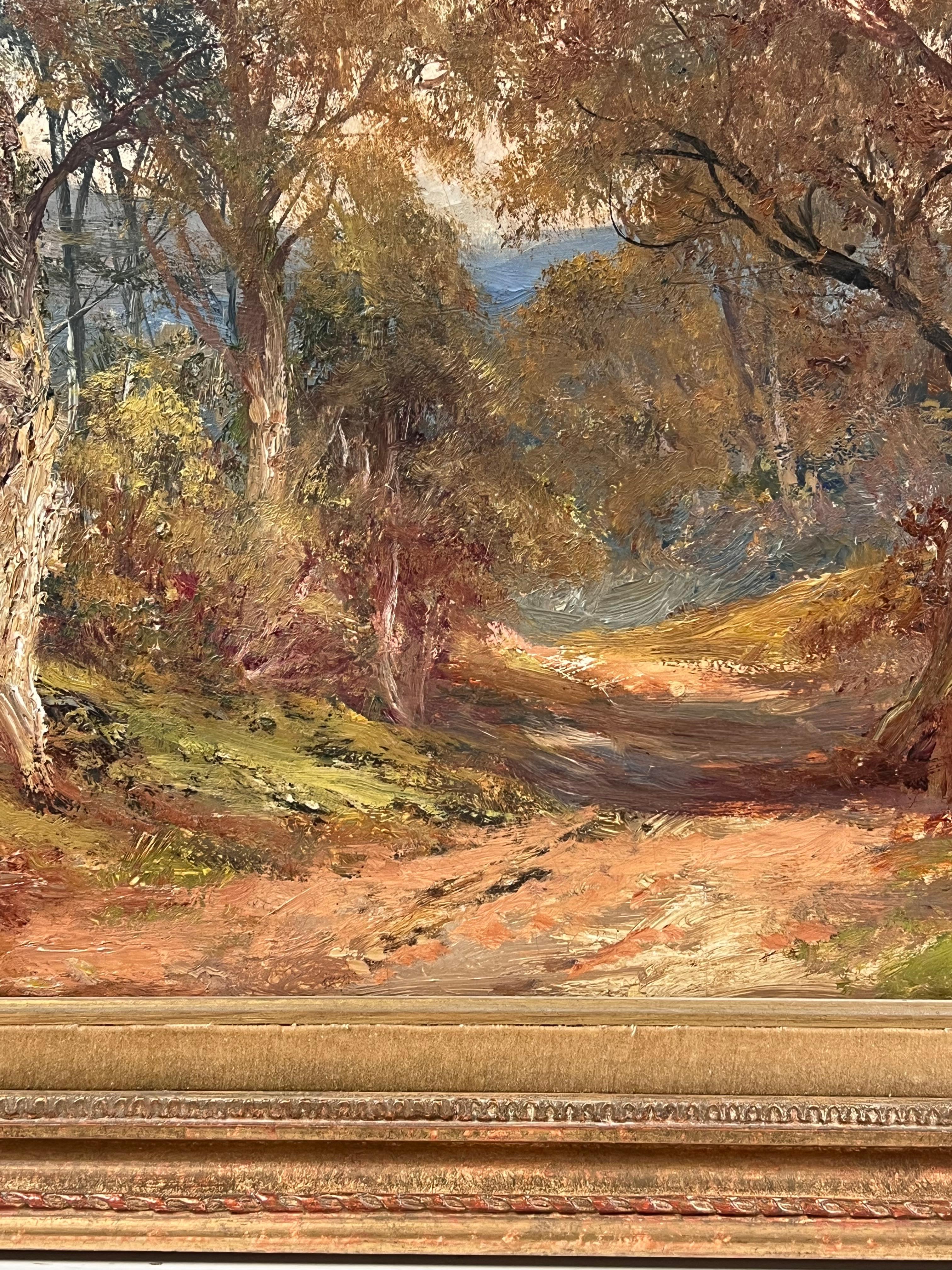 Le chemin des bois
cercle de George Turner (anglais 1841-1910)
peinture à l'huile sur toile, encadrée
encadré : 19 x 25.5 pouces
toile : 14 x 21.5 pouces
état : très bon
provenance : collection privée, Angleterre

George Turner (1841-1910) était un