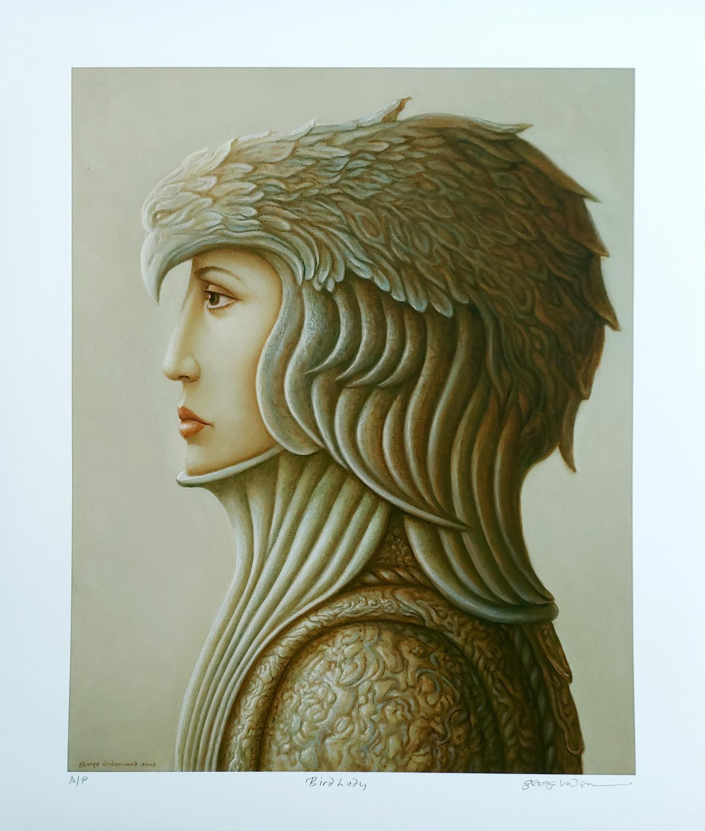 In continuing with representing fine artists that are connected to the music industry we are please to announce that we are the only gallery in the United States representing the work of acclaimed British artist George Underwood. That is great news