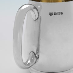 George V Antique Sterling Silver Christening Mug, Sheffield, 1912