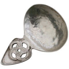 George v Arts and Crafts Style Silver Caddy Spoon