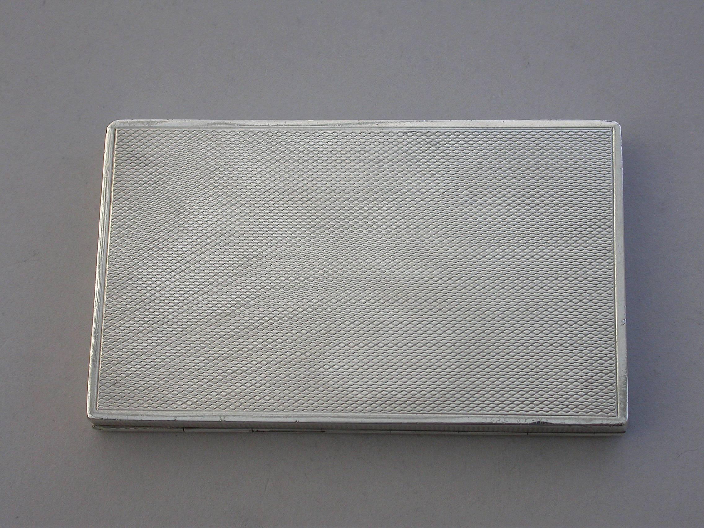 George v Silver Combined Card and Stamp Case by Smith & Bartlam, 1923 10