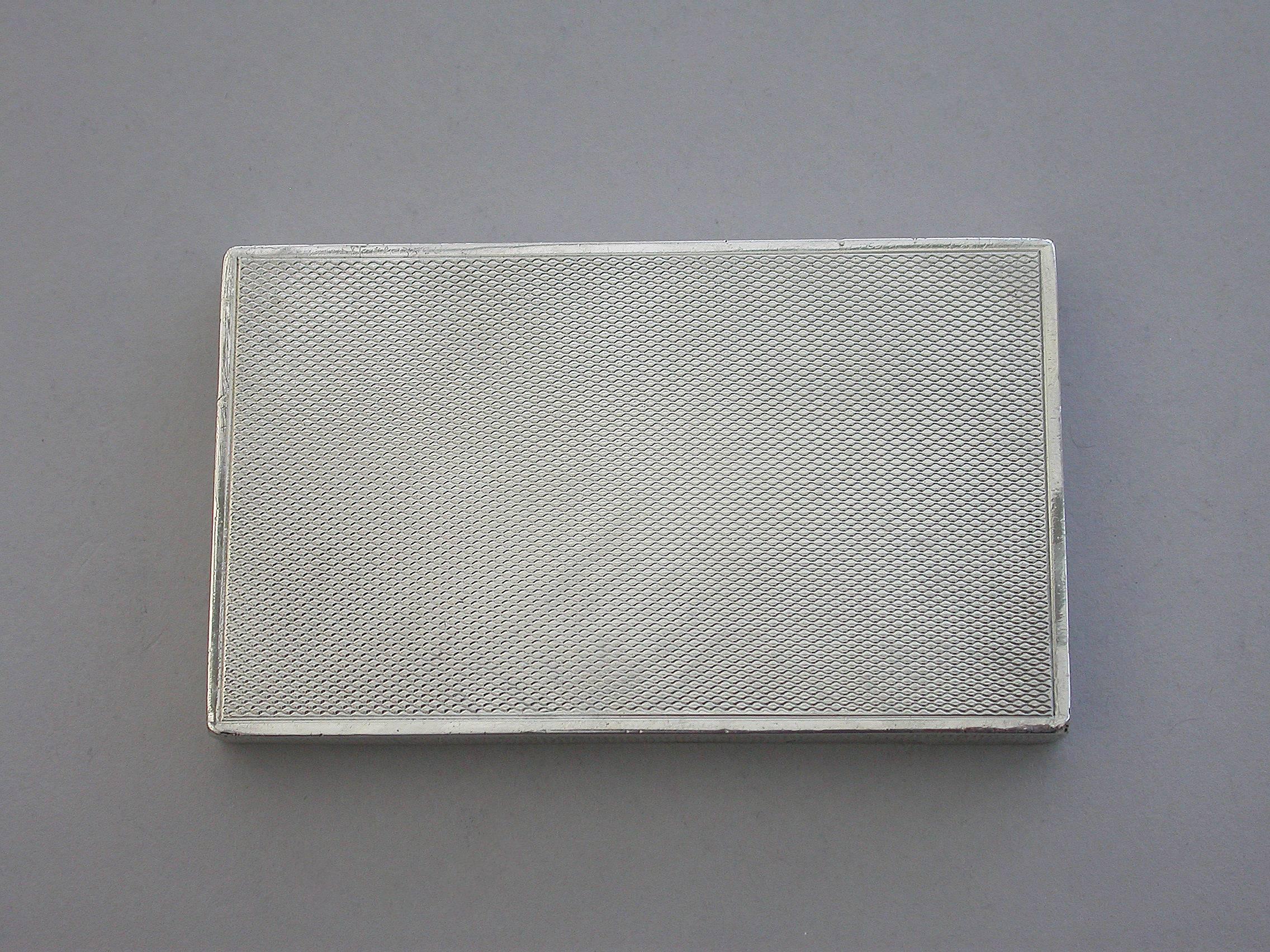George v Silver Combined Card and Stamp Case by Smith & Bartlam, 1923 2