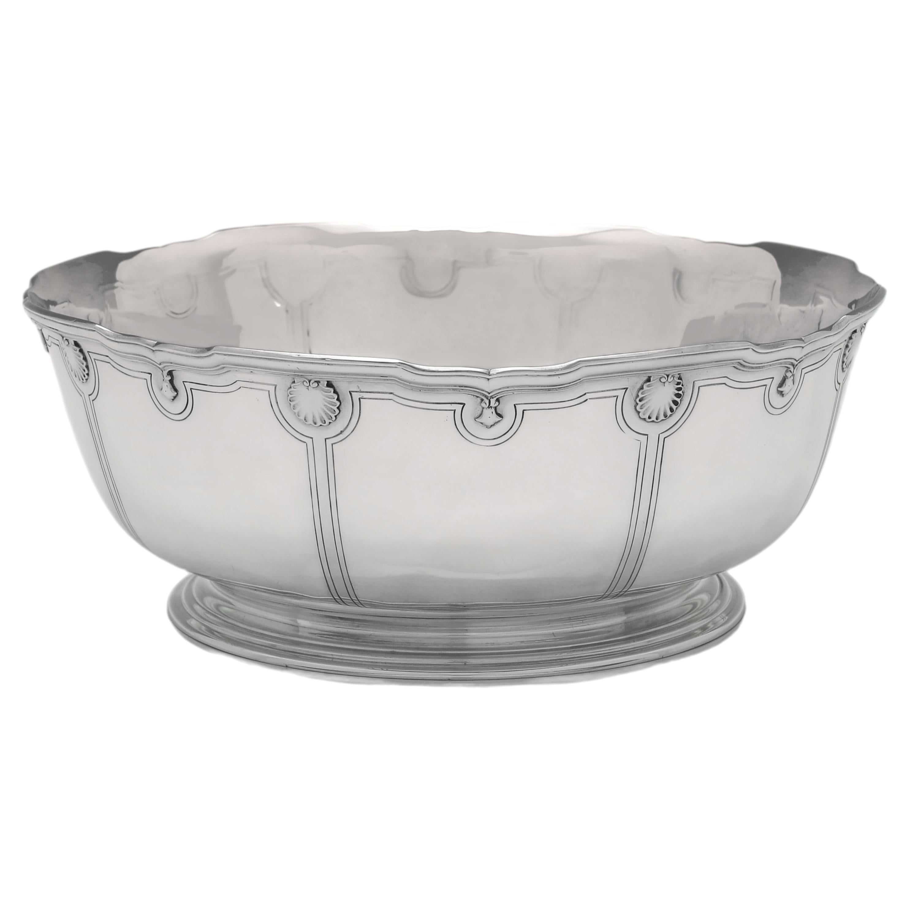 George V Sterling Silver Bowl by Tiffany & Co., London 1911