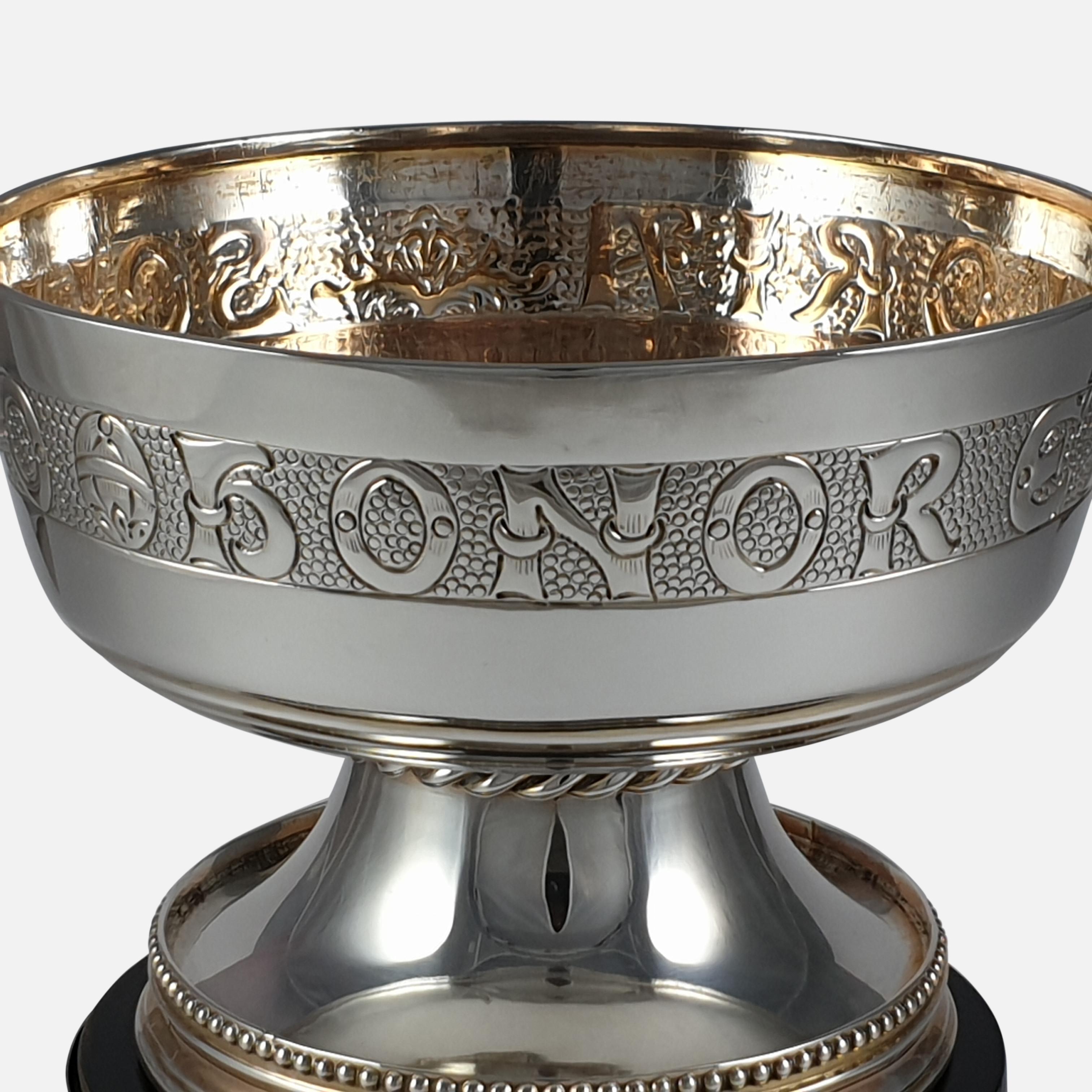 George V Sterling Silver Gilt Cup, S.Blanckensee & Sons Ltd, 1922 2