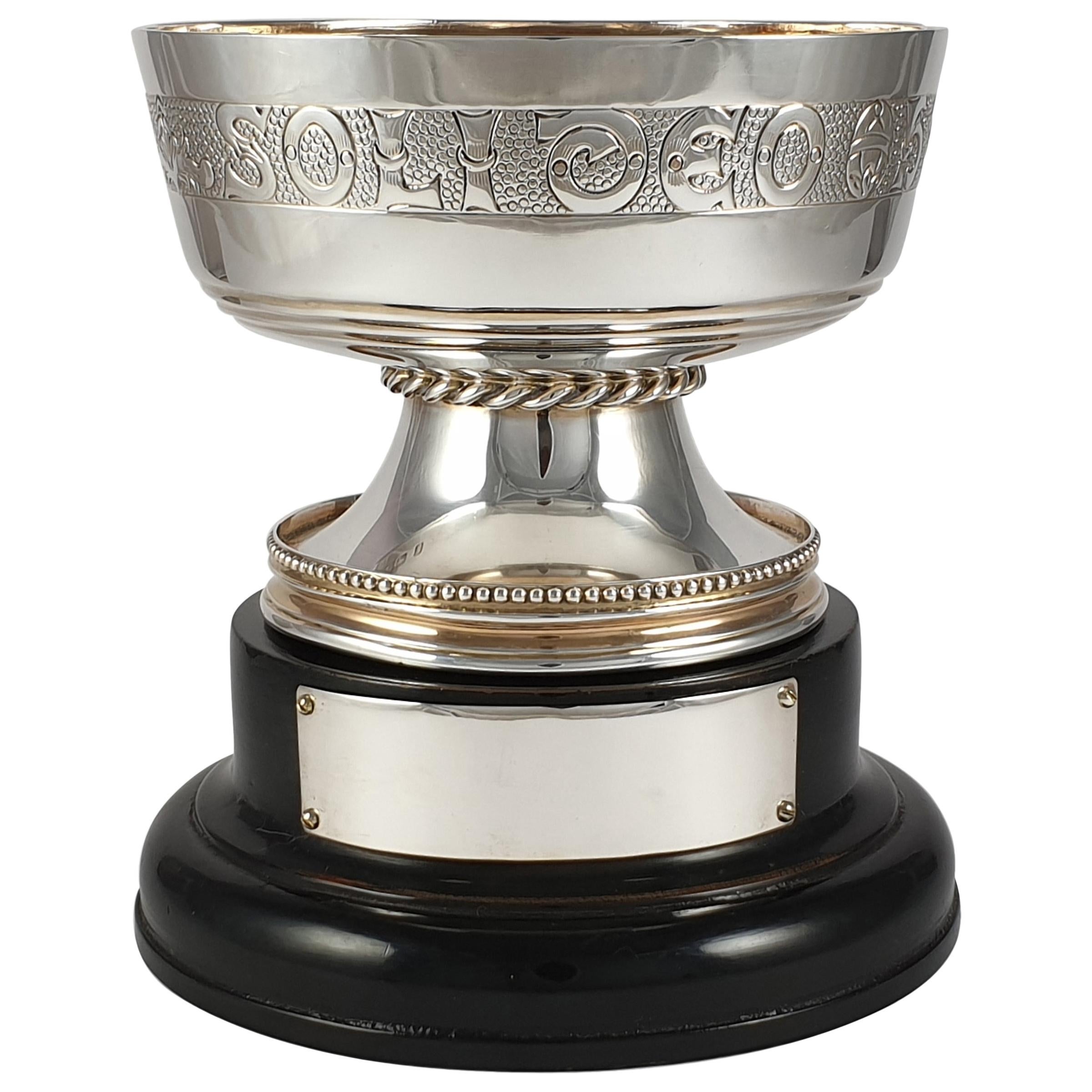George V Sterling Silver Gilt Cup, S.Blanckensee & Sons Ltd, 1922