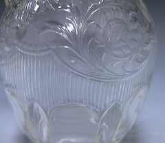 George V Sterling Silver Mounted Claret Jug