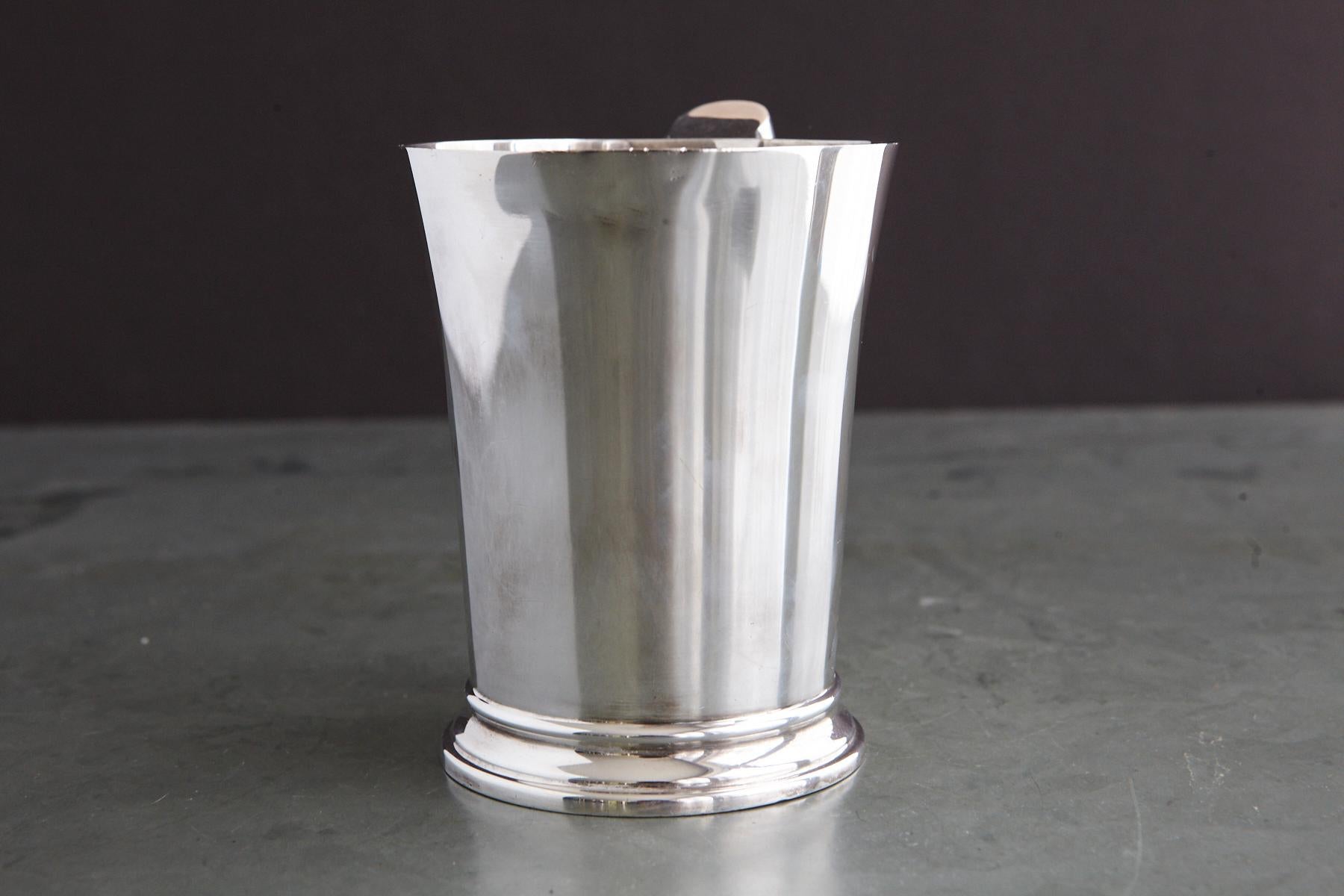 Argento 925 Tazza in argento sterling George V con manico a zanna di cinghiale, Hukin and Heath in vendita