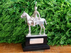 George V Sterling Silver Royal Hussar Officer Presentation Ornament (1919)