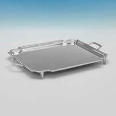 George V Sterling Silver Tray, Robert Pringle & Sons, Sheffield 1931
