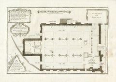 The plan of St. Martin's Church, St. Martin in the Fields