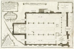 The plan of St. Martin's Church, St. Martin in the Fields