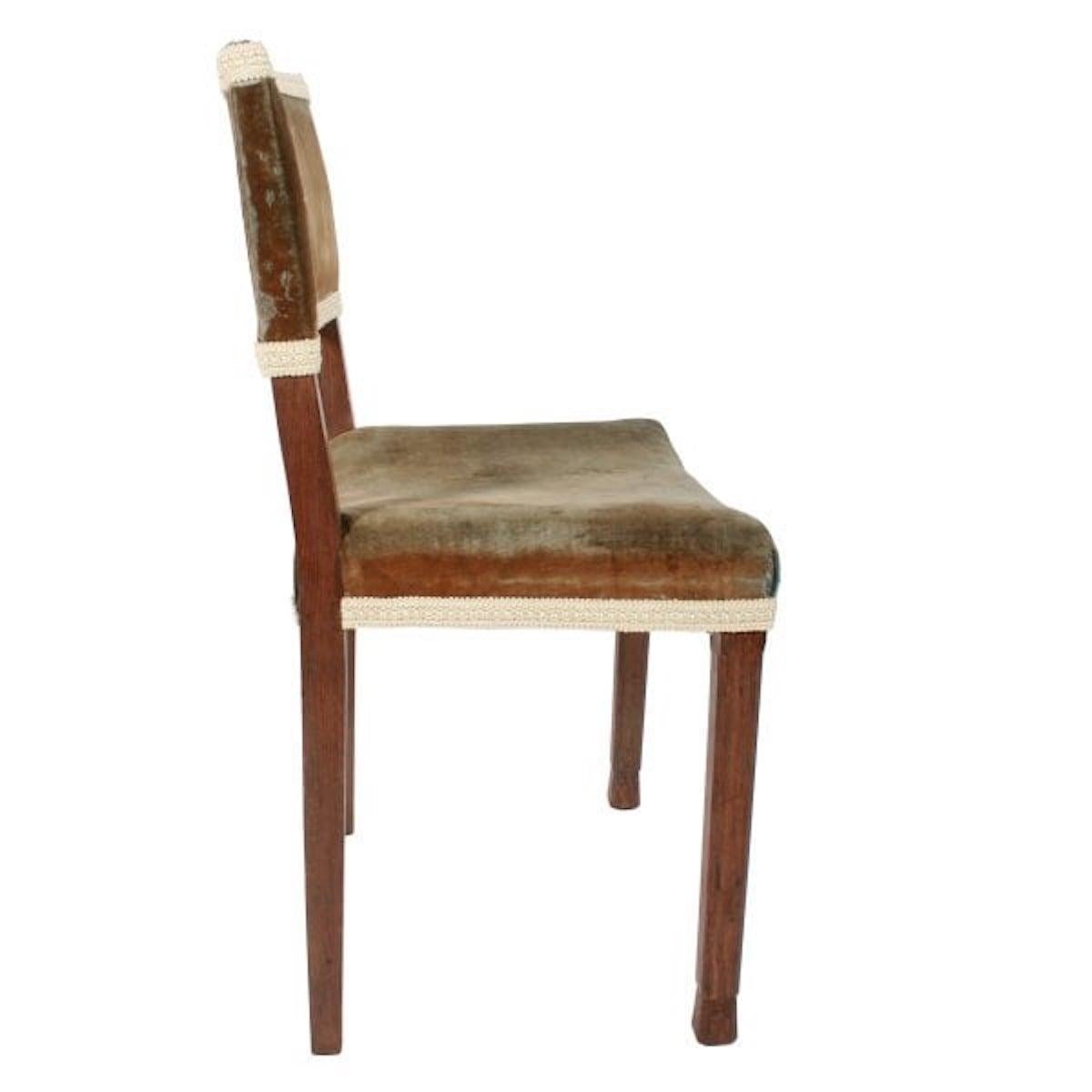 George VI Oak Coronation Chair, 20th Century In Excellent Condition In Southall, GB