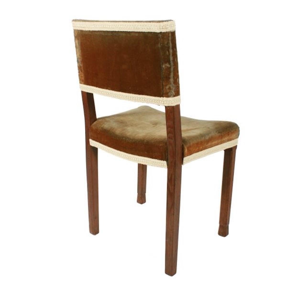 George VI Oak Coronation Chair, 20th Century 1