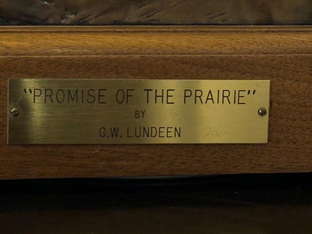 Promise of the Prairie, 36 Zoll hohe Bronzeskulptur im Angebot 5