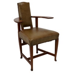 George Walton. An Arts & Crafts Glasgow School oak 'Abingdon' armchair