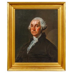 George Washington, A Masterful Portrait by The Circle of Gilbert Stuart C. 1820