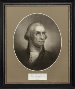 George Washington after the Painting by Rembrandt Peale, circa 1856