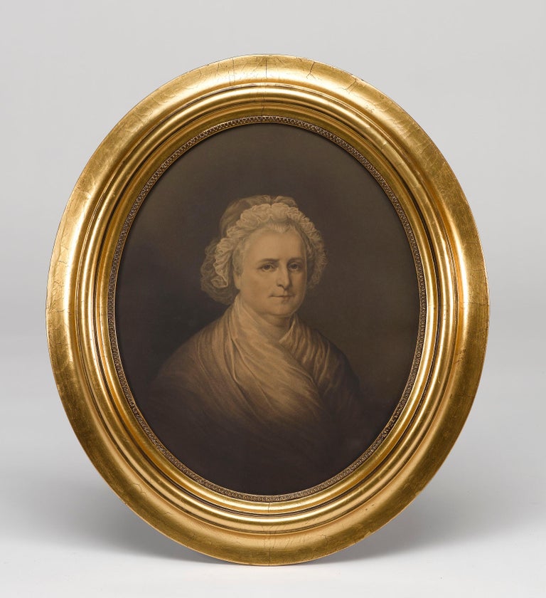 George Washington and Martha Washington Portraits by E.C. Middleton ...